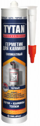 Герметик силикатный для каминов TYTAN Professional 310мл черный