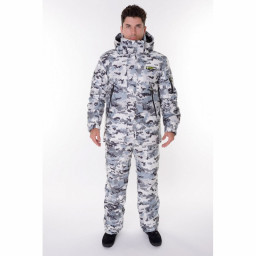 Костюм зимний ТАКТИКА -45 алова/белый ONERUS Тритон
