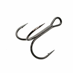 Крючок Namazu Round treble, размер 6 (INT), цвет BN, тройник шт