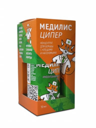 МЕДИЛИС-ЦИПЕР от клещей и насекомых 50мл в коробочке