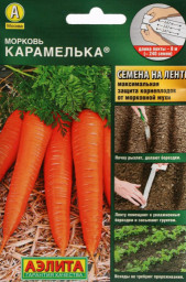 Морковь Карамелька 8м Лента Аэлита