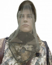 Накидка от комаров -2  трикотажная сетка олива Хольстер