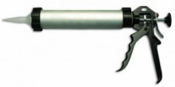 Пистолет закрытый для туб,алюм. корпус и рукоятка, с гладким штоком (Ø 7,5 мм) "Профи" 600мл