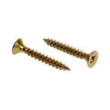 Саморез 3,5*35 крупный шаг желтопассированный КРЕПЫЖ ( 50 шт/уп)