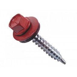Саморез 5,5*25 ш/гр кровельный красное вино RАL 3005