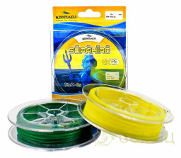 Шнур плетеный Namazu Supahiro d-0,14 цвет в ассортименте