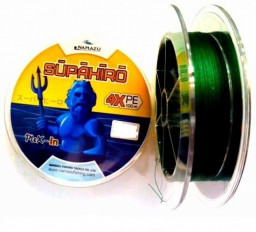 Шнур плетеный Namazu Supahiro d-0,16 цвет в ассортименте