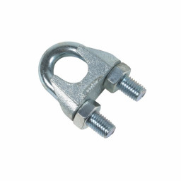 Зажим D-6(6,5) мм для стальных канатов DIN 741